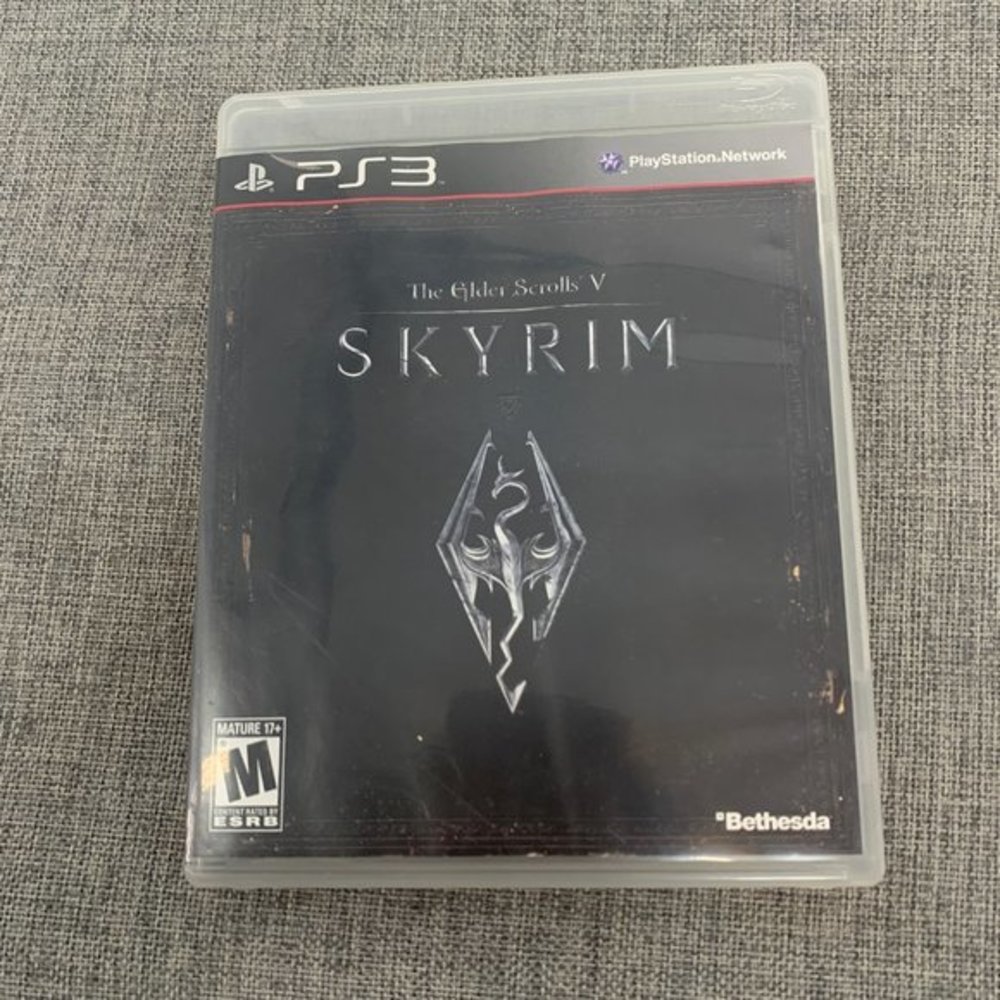 PS3 The Elder Scrolls V‎ Skyrim Playstation 3 Mature 17+ Epic Fantasy Reborn